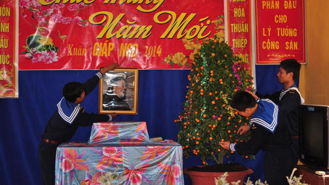 Xuân về trên đảo Bạch Long Vĩ